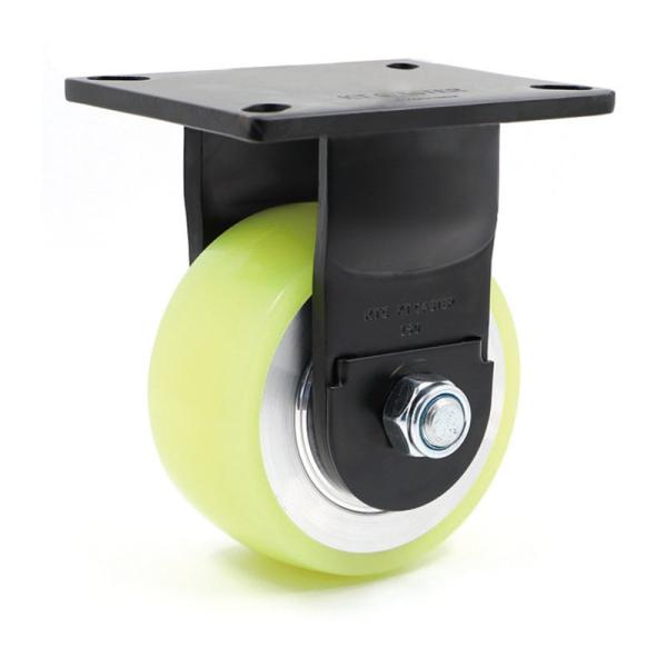 Quality Heavy Duty 2000kg S45C Polyurethane Swivel Casters For Mechanical Equipment wholesale