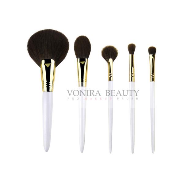 Quality Fabulous Synthetic Makeup Brushes Pearl White Handle Simple Tools wholesale