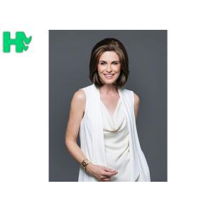 Tanlge Free Synthetic Bob Lace Wigs / Classic Cap Wig Spring Curls