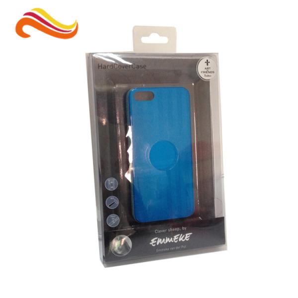 Quality PVC / PET Plastic Clamshell Packaging ,CMYK Printing Iphone Case Box wholesale