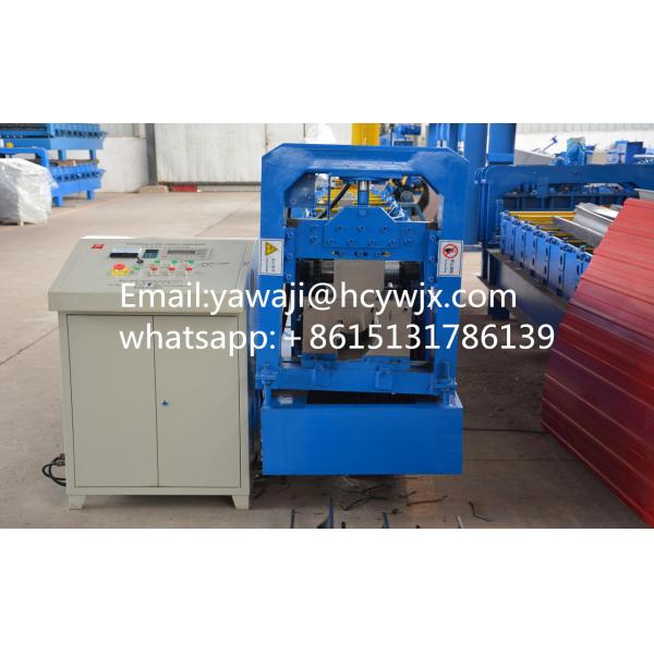 Automatically Steel Plate Galvanized Metal Roofing Rain Gutter Roll Forming Machine