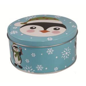Custom Printed Food Grade Metal Tin Box Candy Cake Storage
