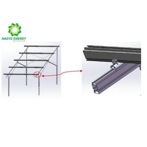 Adjustable Solar Panel Mount Design Aluminum Solar Panel Ground Brackets Of