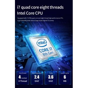 Desktop 23.8 Inch All In One PC Core I3-4000M Processor Ddr3 RAM 480GB SSD