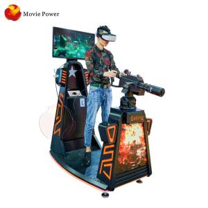 Commercial VR Simulator 9d Virtual Reality HD Arcade 360 Cinema Shooting Flight