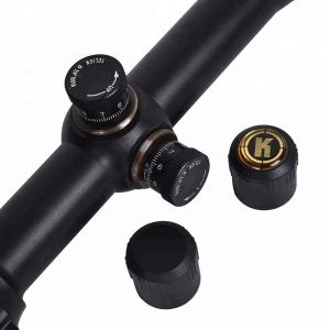 Red Green Illuminated 6-24X Power Adjustable Objective Scopes for Long-Range