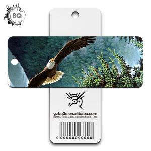 China 5.6x15.3 cm Deep Animal Wolves Image 3D Lenticular Bookmark As Souvenirs And Gifts on sale