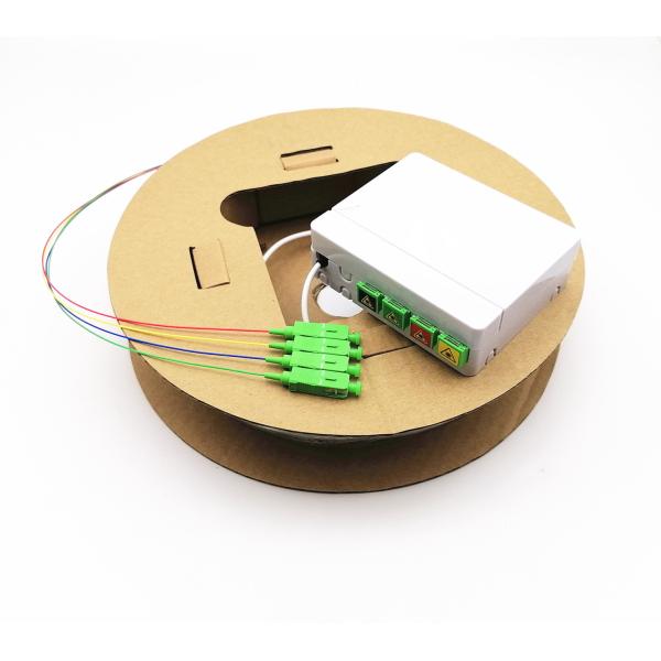 Quality G657A2 Drop Cable SC/APC FTTH Fiber Optic Enclosure Box wholesale