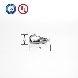 Brass Cable Gripper With Self Lock Spring Hook Adjustable Wire Gripper