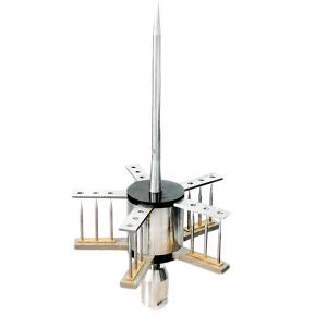 HAMMOND Silver Lightning Protection Rod , Anti Lightning Rod ODM Service