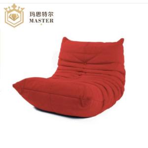 Velvet 100cm Width 70cm Height 1 Seater Sofa 0.289CBM