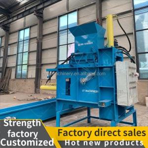 20HP Diesel Engine Wood Shavings Baler with Fully Automatic Bagging
