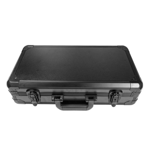 High Power 6 Channels Anti Drone Gun Jammer 1500 Meters 800MHz 900MHz Black