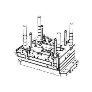 OEM / ODM ： Double Injection Molding & Three-proof Phone Battery Cover (1*1) No
