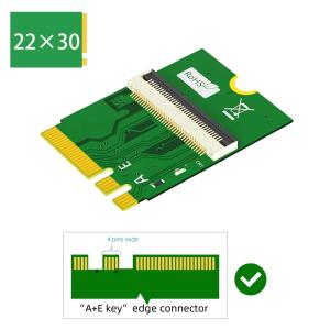 M.2 Key A/E to PCI-E X8 Riser Card with USB 2.0 480Mbps