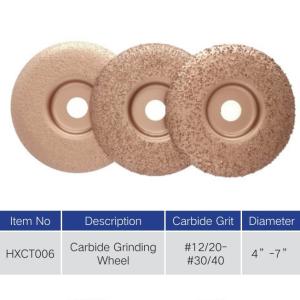 Cheap Durable Brazed Carbide Grinding Wheel For Rubber And Wood Materials for sale