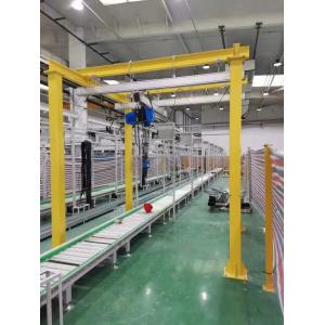 Manual Low Deadweight Floor Supported KBK Crane 500kg 1000kg Free Standing Crane