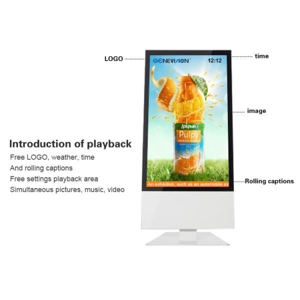 10.1 Inch Desk Wiireless Restaurant Digital Signage Lcd Advertising Player