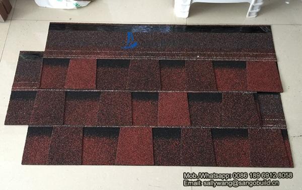 Factory Sale Chinese Villa Color Roof Shingles, Asphalt Roof Shingle Tiles Price In Philipines