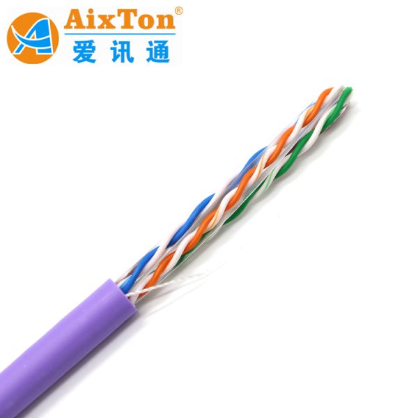 Quality Cat6 U/UTP LAN Network Cable 1000ft 305m Pull Box Faster Internet Speed CM CMX CMR CMP  wholesale