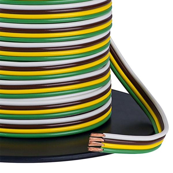 Stranded PVC Insulation 4C Bonded Trailer Cable For Durable Automotive Wiring