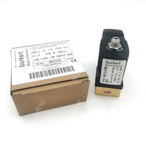 China 00126142 BURKERT 6014 C Normally Closed Solenoid Valve G1/4 2.5 Flow Hole DC24V 8W Brass Valve Body on sale