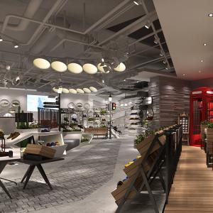 ODM Shoe Display Racks For Retail Store Furniture 2mm Thick MDF