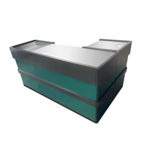 Modular Design Supermarket Checkout Counter with Ergonomic Height and Scratch