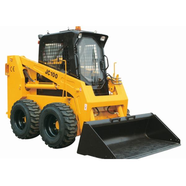 3.1 Meters Work Arm Bobcat Skid Steer Compact Track Loaders 100HP Power 3800 Kg