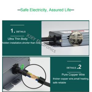 12V / 24V IP67 Waterproof LED Driver With Over Voltage / Temperature Protection