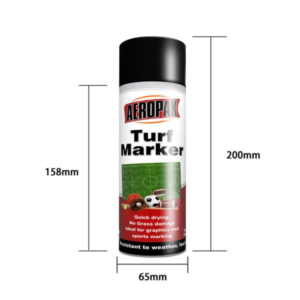 Quality Water Based Turf Marking Spray Paint Aeropak Line Marking Paint wholesale