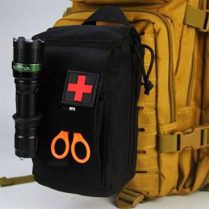 Small Tactical First Aid Kit Hiking Men Army Military IFAK Pouch Molle Emergency