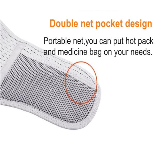 Fixed Strap Breathable Medical Back Support Belt With Lumbar Spondylopathy