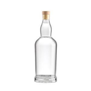 Custom Make 170ml 200ml 230ml 300ml Round Clear Glass Bottle for Fruit Wine