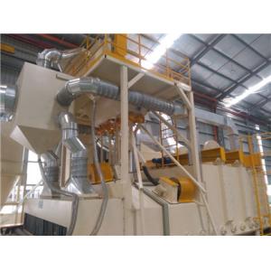 Automatic Preservation Line Steel Plate Shot Blasting Machine 2m/Min