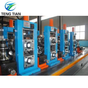 Precision Tube Mill for Galvanized Steel Round Square Tubes 80m/min