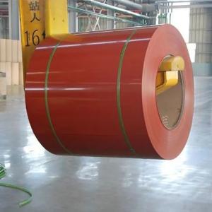 RAL PPGI Galvanized Steel Color Coil 3 - 8MT 60 - 95HRB Hardness