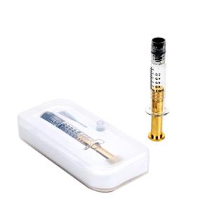 100pcs/Case Luer Lock Glass Syringe Plastic Plunger