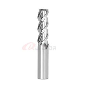 China 3 Mm 12mm 6mm Tungsten Carbide End Mill Aluminum Milling Cutter CNC HRC50 3 Flute on sale