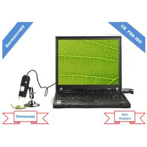 200X Magnification 8 function facial machine For Skin Analysis USB Port JPEG /