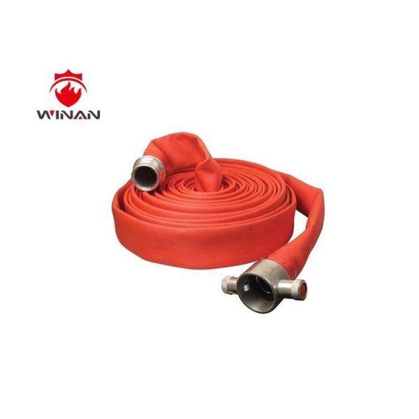Quality 2.5 Inch Canvas Fire Hose Reel Hose Fire Fighting Double Layer Custom Made wholesale