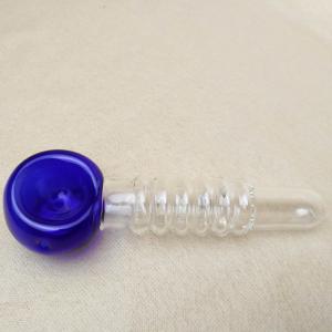 Light Thick Pyrex Glass Water Pipe 4.7 Inch Length Simple Convenient Design