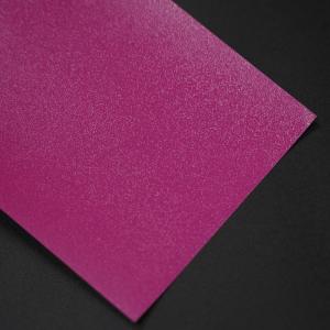 PVC coated paper with cowhide pattern fancy color waterproof PVC book binding