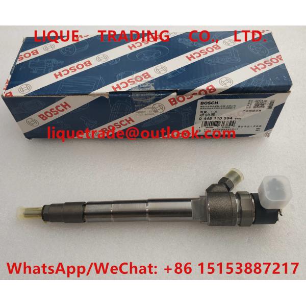 Quality BOSCH Common Rail Injector 0445110594 , 0 445 110 594 for CUMMINS 5258744 5309291 ISF2.8 wholesale