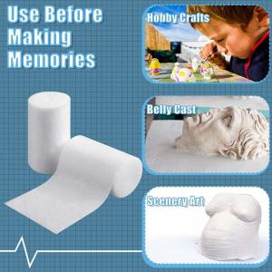 High Quality Medical Surgical Absorbent Cotton Gauze Roll Custom Size Elastic