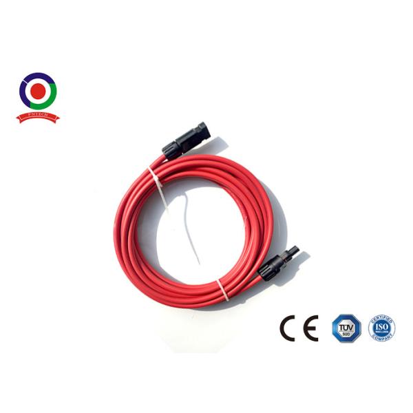 Quality AC Voltage 600V Solar PV Cable 4mm2 Compatible Well with  Connectors wholesale