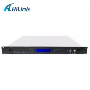 Cheap Analog Digital TV Signal 1550nm Optical Transmitter SC/APC Connector With Network Manage for sale