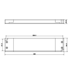 Constant Voltage Slim Led Driver 12v 60w For Mirror Lighting