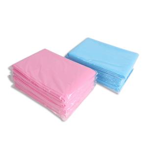 China PP Non Woven Fabric Disposable Bed Sheet Blue Pink Color For Hospital Using on sale
