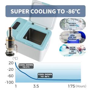 Stirling Fridge -86C for Medicine Portable Freezer 12V/24V 100V to 240V/50Hz